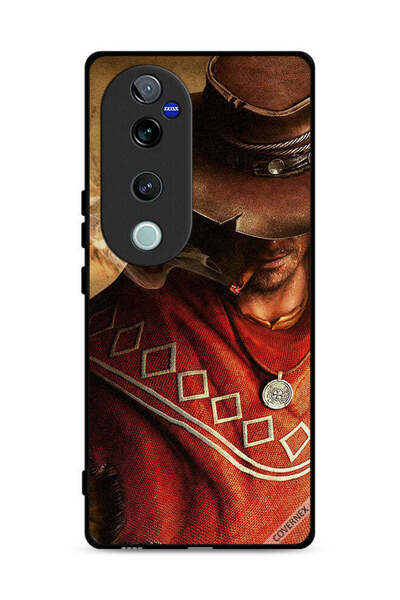Covernex غطاء حماية أنيق لهاتف Vivo V40 Pro 5G بتصميم قبعة للرجال