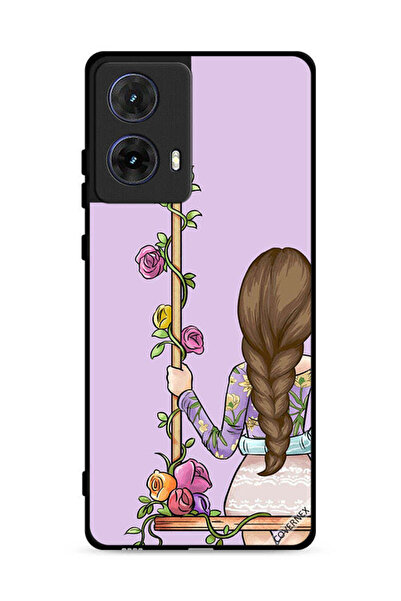 Covernex Motorola Moto G85 5G Protective Case Cover Girl Bff Wallpaper