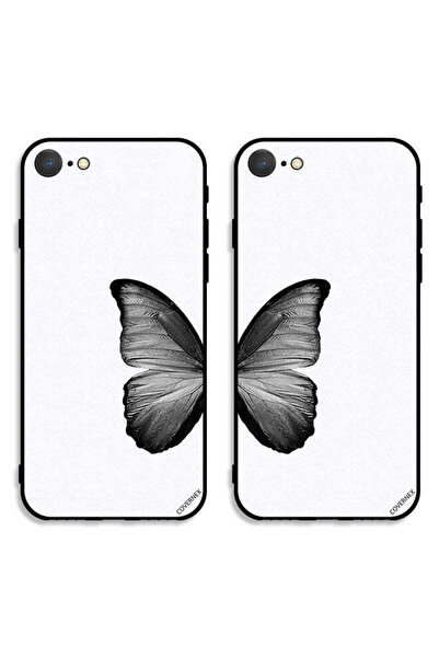 Covernex حافظتان لهاتف Apple iPhone 8، أغطية حماية باللون الأسود، غطاء خلفي ب...