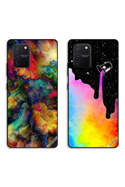 Covernex حافظتان لهاتف سامسونج جالاكسي S10 لايت بأغطية واقية بألوان عتيقة وتل...