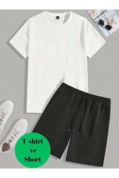 FİTGO Γυναικείο Σετ Σορτς 2 τεμαχίων Άνετο Κοψίματο