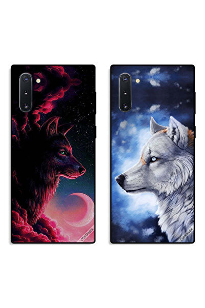 Covernex حافظتان واقيتان لهاتف سامسونج جالكسي نوت 10 بتصميم وولف آرت