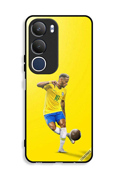 Covernex غطاء حماية لهاتف Vivo Y19s 4G بتصميم نيمار مع كرة قدم