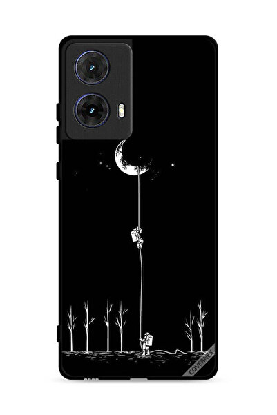 Covernex غطاء حماية لهاتف موتورولا موتو جي 85 5G بنقشة القمر