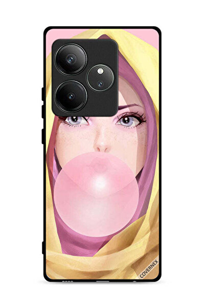 Covernex غطاء حماية لهاتف Realme GT 6T 5G بتصميم بالون الفقاعات