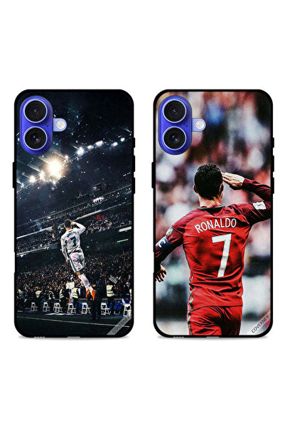 Covernex حافظتان واقيتان لهاتف Apple iPhone 16، تحية رونالدو للجماهير