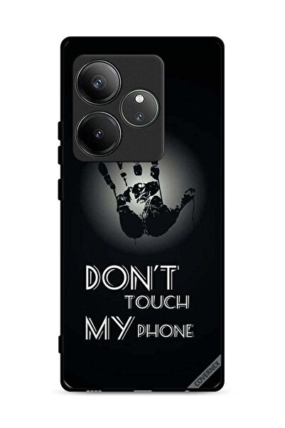 Covernex غطاء حماية لهاتف Realme GT Neo6 SE 5G مطبوع عليه عبارة "لا تلمس هاتف...