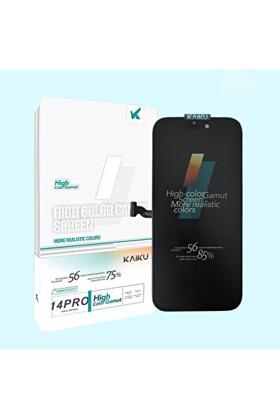 KAİKU İPHONE 14 PRO UYUMLU LCD DOKUNMATİK EKRAN (HIGH GAMUT ULTRA SHARP GLASS 856P) YÜKSEK RENK VE KALİTE
