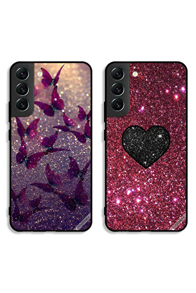 Covernex حافظتان لهاتف سامسونج جالاكسي S22 بلس 5G، أغطية واقية بتصميم فراشات ...