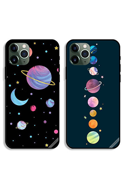 Covernex حافظتان لهاتف Apple iPhone 11 Pro، أغطية حماية، كواكب وفن ونجم فضائي