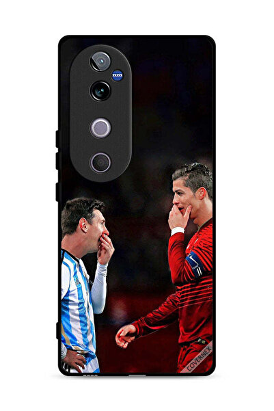 Covernex غطاء حماية فيفو V40 5G لرونالدو وميسي في إطار واحد