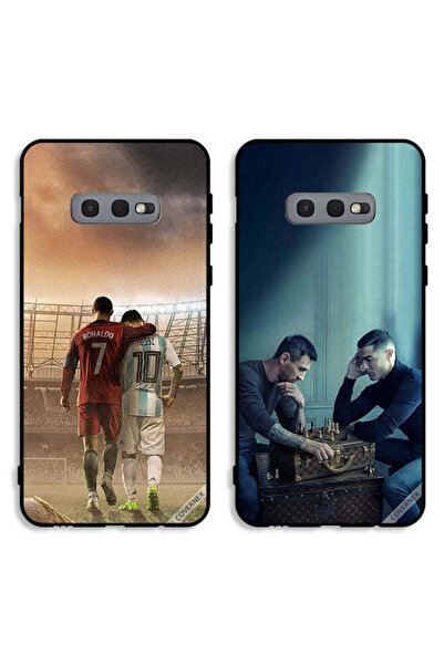 Covernex حافظتان لهاتف Samsung Galaxy S10e، أغطية حماية CR7 وLeo Messi