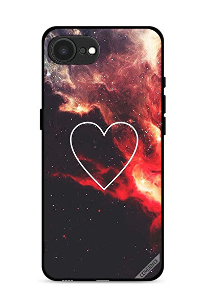 Covernex غطاء حماية لجهاز Apple iPhone 16e بتصميم قلب في الفضاء