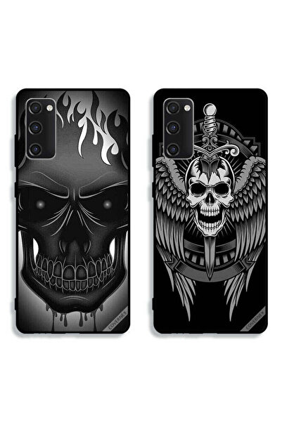 Covernex حافظتان لهاتف Samsung Galaxy S20 FE، أغطية واقية بتصميم جمجمة وأجنحة...