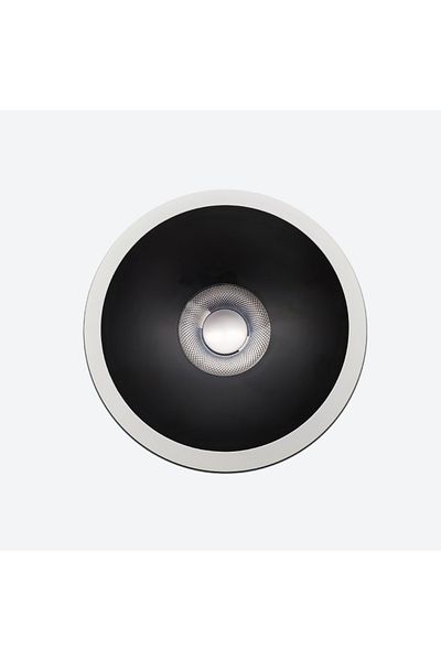 alberta LED Downlight 15W - 4000K - 36° Diffusion Angle - 100mm Cut-Out Area - Black - +CRI95