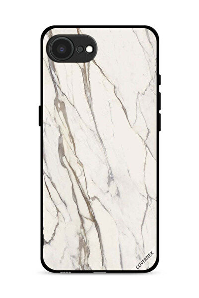 Covernex غطاء حماية لجهاز Apple iPhone 16e بتصميم رخامي