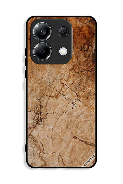 Covernex غطاء حماية لهاتف Xiaomi Poco M6 Pro 4G بنمط خشبي عتيق