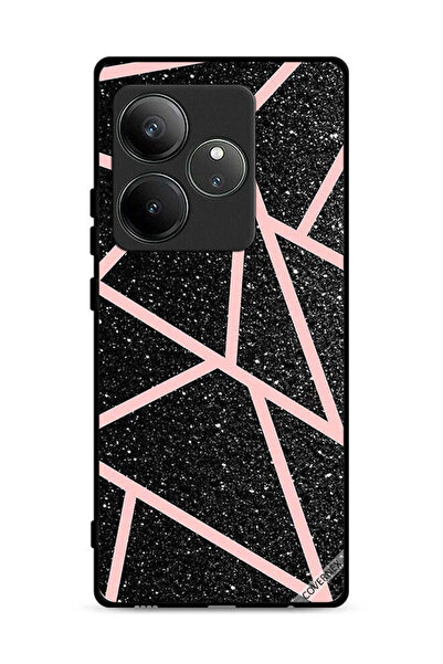 Covernex غطاء حماية لهاتف Realme GT Neo6 5G بنقشة لامعة ومسارات