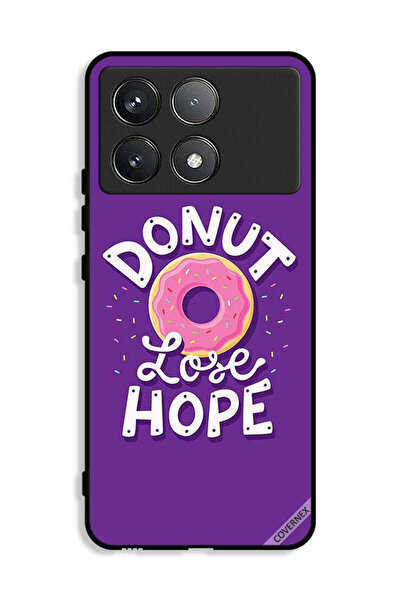 Covernex غطاء حماية شاومي بوكو X6 برو 5G بخلفية دونات لوز هوب