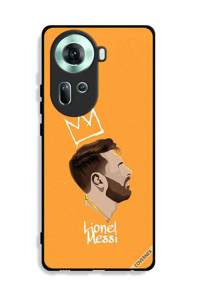 Covernex غطاء حماية لهاتف Oppo Reno11 5G بطبعة الملك ليو ميسي