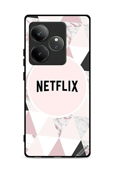 Covernex غطاء حماية لهاتف Realme GT Neo6 SE 5G مع خلفية Netflix