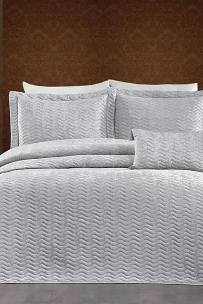 eco concept Double Bedspread, Dowry Double Quilted Embroidered Bedspread