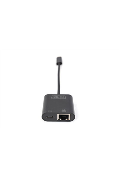 Digitus Adaptor Ethernet USB-C Gigabit Negru