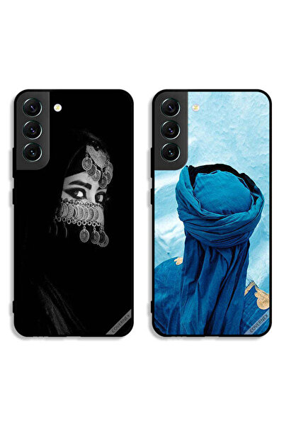 Covernex جرابان لهاتف سامسونج جالاكسي S22 بلس 5G بغطاءين واقيين بتصميم عربي و...