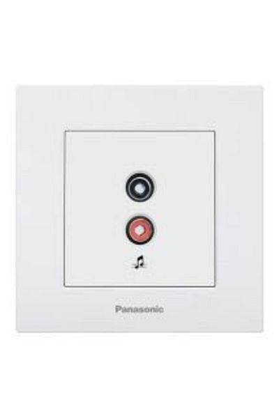 PANASONIC Karre Plus White Audio Socket