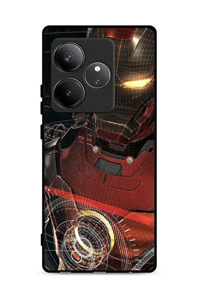 Covernex غطاء حماية لهاتف Realme GT 6T 5G بتصميم مستوحى من Iron Man