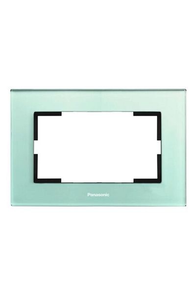PANASONIC RAMA PT PRIZA SCHUKO D.KARRE PLUS STICLA VERDE DESCHIS