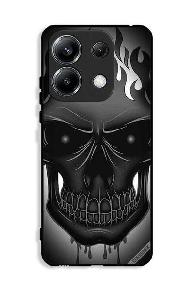 Covernex غطاء حماية لهاتف Xiaomi Poco M6 Pro 4G برسومات جمجمة