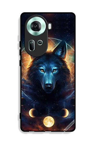 Covernex Oppo Reno11 5G Protective Case Cover Wolf In Space