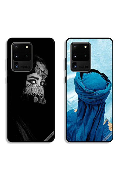 Covernex جرابان لهاتف سامسونج جالكسي S20 ألترا بأغطية حماية بتصميم عربي وعيون...