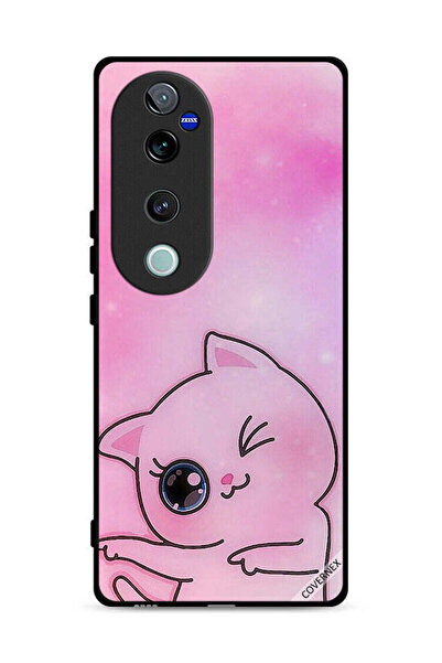 Covernex غطاء حماية Vivo V40 Pro 5G بتصميم Go This Way Kitten