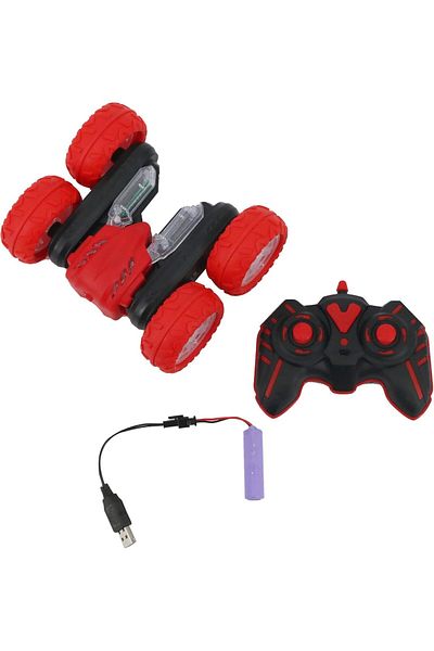 rexa 4WD High-Speed RC Butterfly Stunt Toy Car – 360° Flat & V-Shape Rotation, Assorted Colors