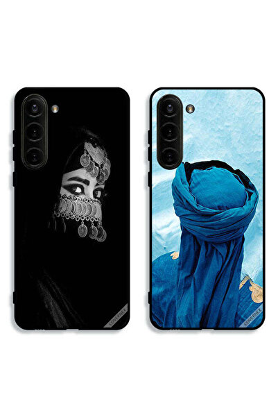 Covernex جرابان لهاتف سامسونج جالاكسي إس 23 بلس 5G بغطاءين واقيين بتصميم عربي...