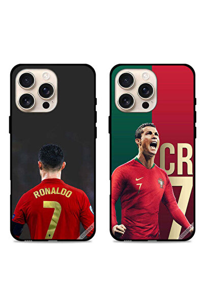 Covernex حافظتان واقيتان لهاتف Apple iPhone 16 Pro، رونالدو أعظم لاعب كرة قدم...