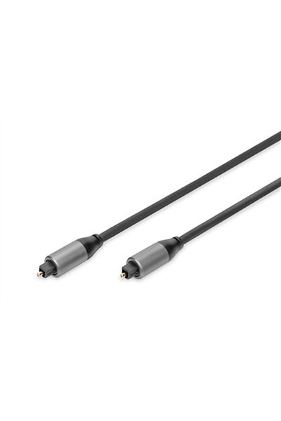 Digitus Cablu Audio Digital Optyc, 3m, TOSLINK-TOSLINK, Negru