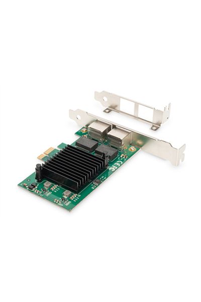 Digitus Card PCIe Dual-Port Gigabit Ethernet Intel