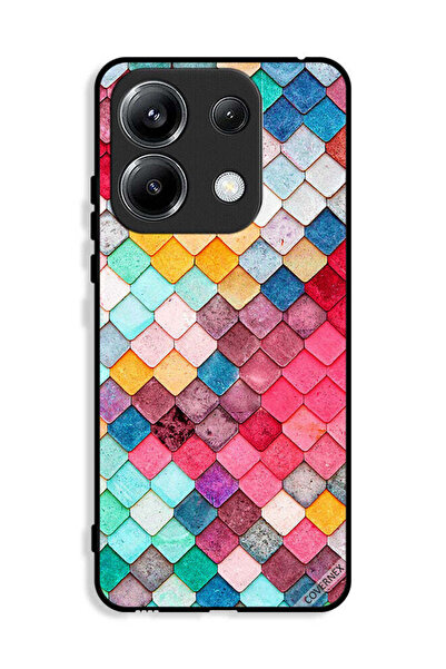 Covernex غطاء حماية لهاتف Xiaomi Poco M6 Pro 4G بنمط مربع ماسي