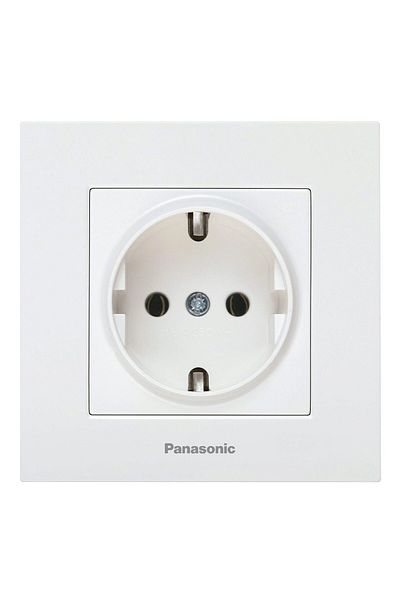 PANASONIC Schuko Outlet Karre Plus White