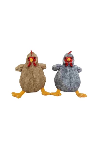 Vardem PB31557-23 دجاجة جالسة قطيفة 23 سم