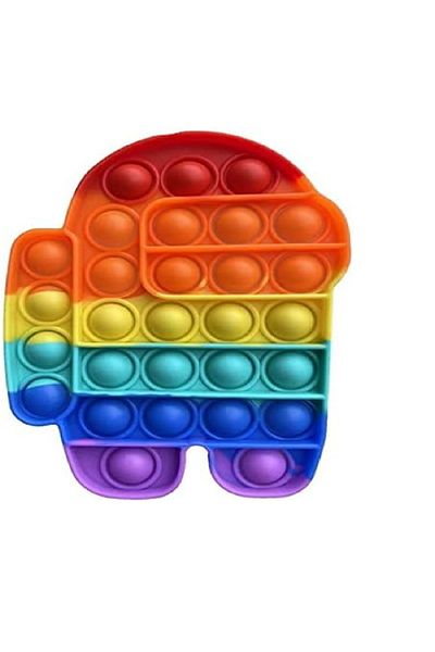 Generic Push Pop Bubble Fidget Sensory Toy - for Autism, Stress, Anxiety - Kids and Adults 2 Pack