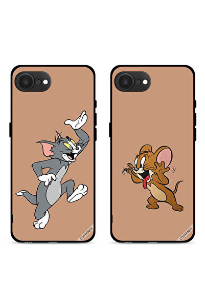 Covernex حافظتان لهاتف Apple iPhone 16e، أغطية حماية خلفية بتصميم زوجين من تو...