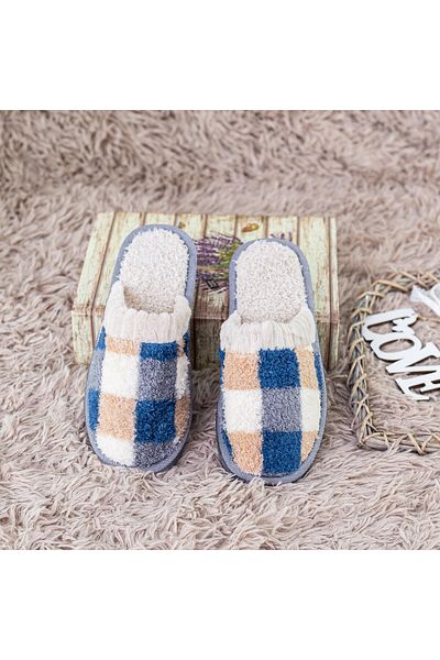 FASHION Ladies Slippers A40 Blue