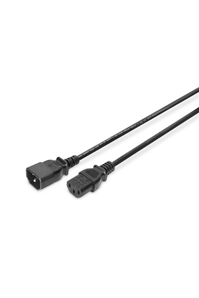 Digitus Prelungitor Alimentare C14-C13 1.8m Negru