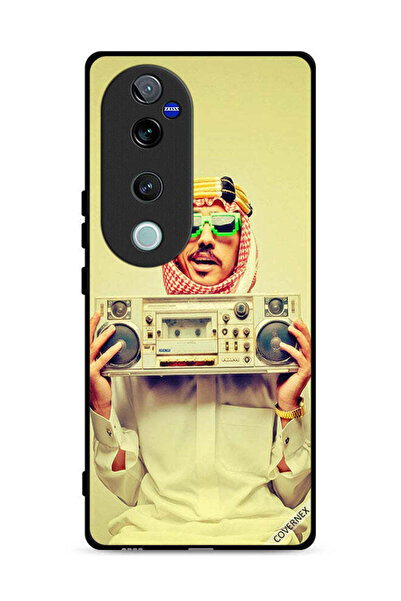 Covernex غطاء حماية لهاتف Vivo S19 Pro 5G يحمل جهاز موسيقى عتيق