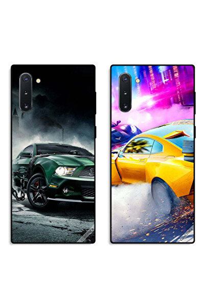 Covernex حافظتان لهاتف سامسونج جالكسي نوت 10، أغطية حماية بتصميم سيارة سباق و...