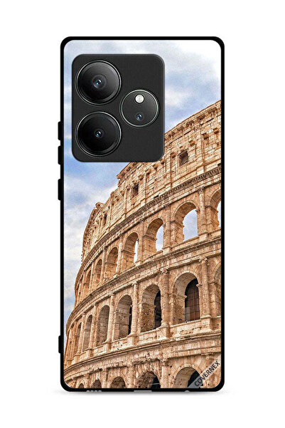 Covernex غطاء حماية لهاتف Realme GT Neo6 5G بتصميم مبنى عتيق